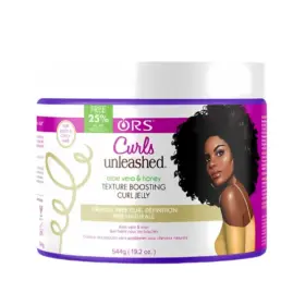 ORS Curls Unleashed Aloe Vera and Honey Texture Boosting Curl Jelly 544g